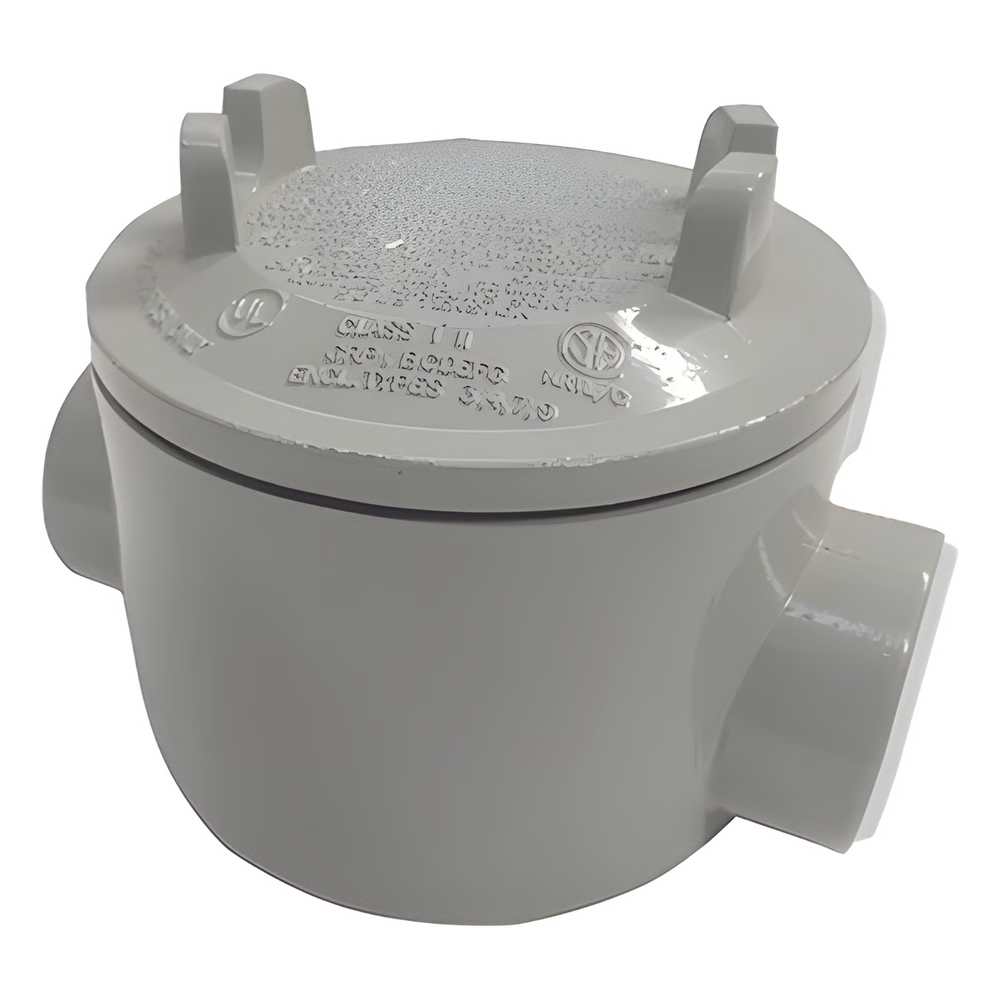 CAJA CON TAPA TIPO GRC DE 1" (25.4) / CAJA A PRUEBA DE EXPLOSIÓN / PARA ÁREAS PELIGROSAS / LIBRE DE COBRE.