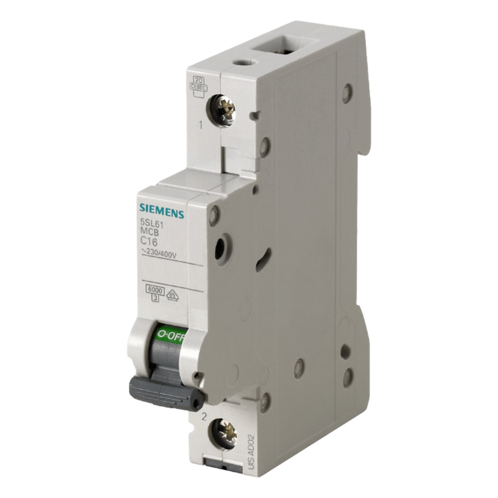 INTERRUPTOR RIEL DINN TIPO 5SL6, 1 POLO, 2 AMP