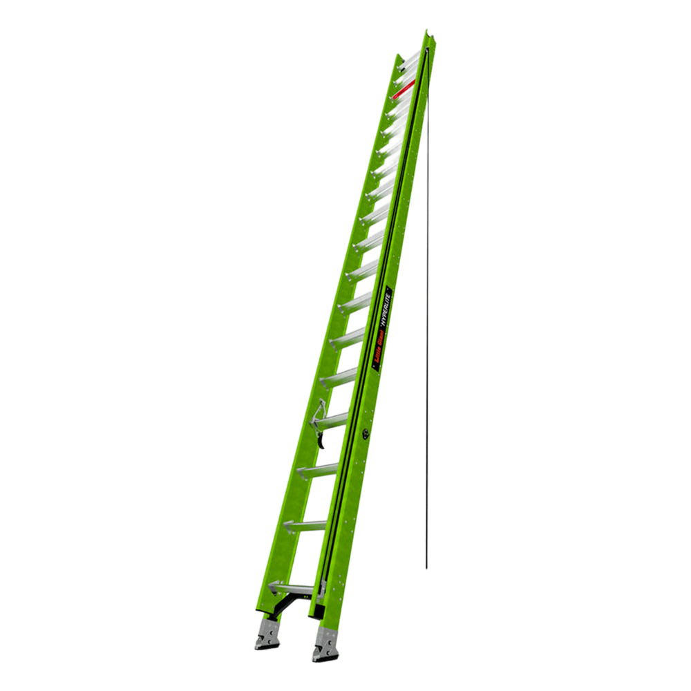 ESCALERA DE EXTENSIÓN DE ALUMINIO + FIBRA DE VIDRIO HYPERLITE DE 10.9 M (36 FT)  /  CAPACIDAD 300-375 LB (136-170 KG) / NO. DE PARTE 17736.