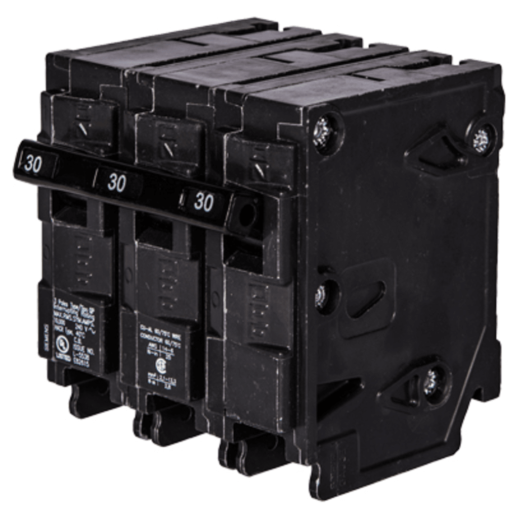 INTERRUPTOR AUTOMÁTICO ENCHUFABLE TIPO QP 3 POLOS, 20 AMP-Área Eléctrica-SIEMENS-Bsai Seguridad & Controles