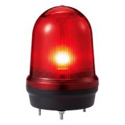 LED CON PATRONES FIJO/INTERMITENTE, ESTROBOSCÓPICO Y SIMULACIÓN ROTATORIO, COLOR ROJO DE 12-24 VCD