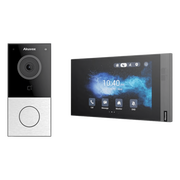 KIT AKUVOX WIFI E12W + S562W / 100% EN LA NUBE / POE / BLUETOOTH / NFC / LECTOR DE TARJETAS MIFARE / ONVIF / IP65 / CÁMARA 2 MP / BOTÓN CON ILUMINACIÓN / CONTROL DE 1 PUERTA / ENTRADAS DE ALARMA