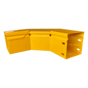 CHFIBER CURVA HORIZONTAL A 90° DE ALUMINIO PERALTE 4" ANCHO 4" RADIO 8" CON RECUBRIMIENTO EN PINTURA EPÓXICA, INCLUYE TAPA , UN PAR DE COPLES Y TORNILLERÍA.