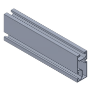 BASEL N RAIL 4.72 /RIEL DE ALUMINIO PARA MONTAJE DE MODULOS FOTOVOLTAICOS / ALUMINIO SERIE 6000 / 3.74 KG POR PIEZA / COMPATIBLE CON TECHOS PLANOS E INCLINADOS