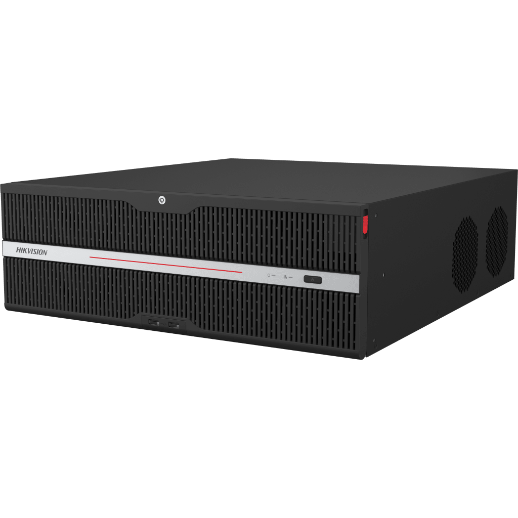 [DOBLE PODER DE DECODIFICACIÓN] NVR 32 MEGAPIXEL (8K) / 128 CANALES IP / ACUSENSE / ANPR / CONTEO DE PERSONAS / 16 BAHÍAS DE DISCO DURO / 2 TARJETAS DE RED / SOPORTA RAID CON HOT SWAP / 2 HDMI EN 8K / POS / ALARMAS I/O / SMART SEARCH-Cámaras IP y NVRs-HIKVISION-Bsai Seguridad & Controles