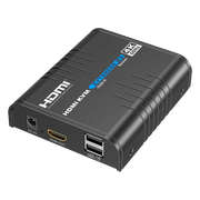 EXTENSOR KVM HDMI 4K A 60 HZ | TRANSMISIÓN HASTA 120 MTS CON CAT6 | RESOLUCIÓN 4096X2160@60HZ | ANCHO DE BANDA 18GBPS | HDCP1.4 Y HDCP2.2 | LATENCIA 120~170MS | CONEXIÓN 1:1, 1:N, N:1, N:N | SOLO RECEPTOR