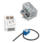 SISTEMA DE MEDICIÓN Y CONTROL DE POTENCIA / 3 FASES 690 VAC / CONTROLADOR PFC200 / FUENTE CONMUTADA 24VDC / MÓDULO CONMUTADOR 16A / TERMINALES FUSIBLES / RAIL DIN 35X7.5 MM