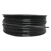 BOBINA DE 152 METROS DE CABLE DETECTOR DE CALOR, TEMPERATURA FIJA 78 ° C, RECUBRIMIENTO DE NYLON NEGRO PARA APLICACIONES EN EXTERIOR, CON GUÍA ACERADA