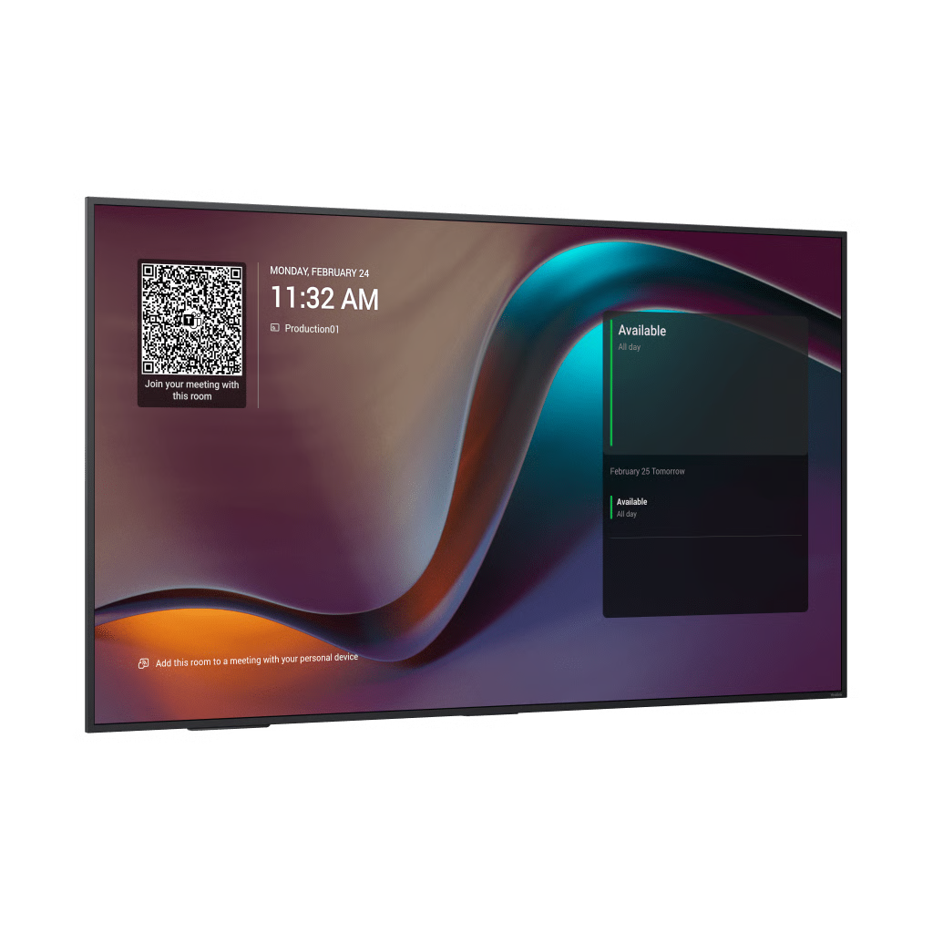 PANTALLA PROFESIONAL YEALINK DE 86" MD-86 PARA SALAS DE JUNTAS, CON INTEGRACIÓN A MEETINGBARS Y CONTROL INTELIGENTE
