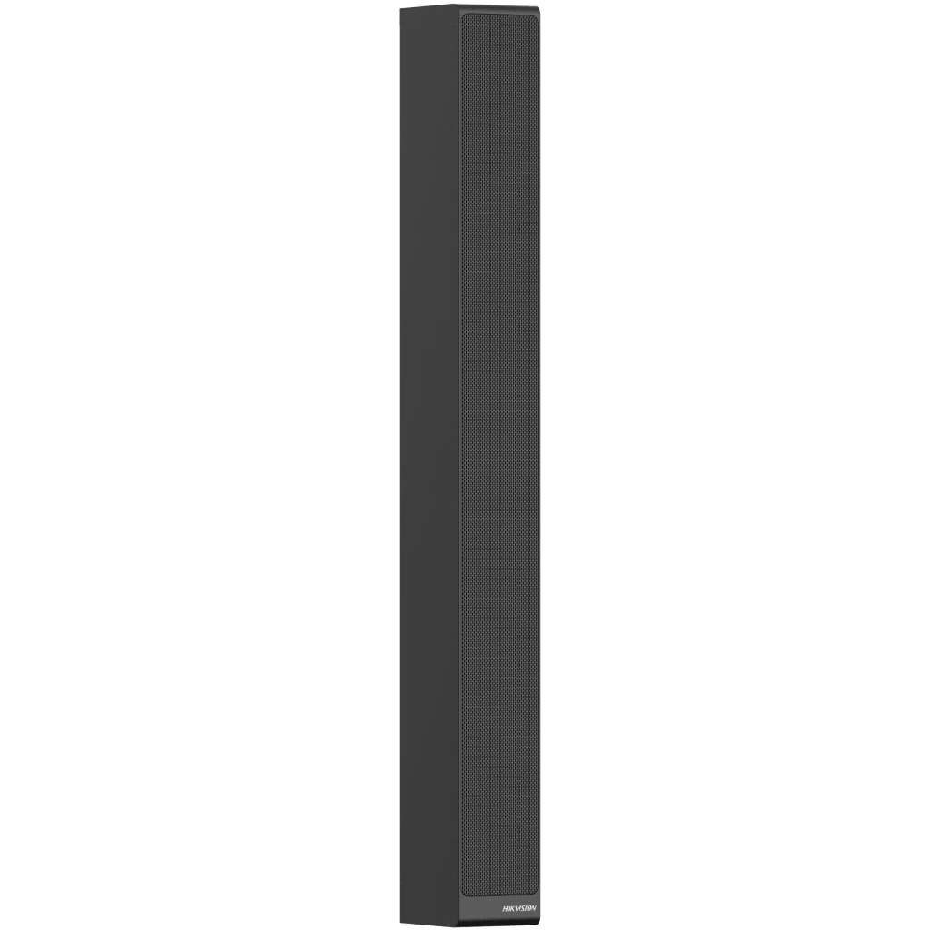 ALTAVOZ LINEAL HIKVISION / 150W / 12 UNIDADES NEODIMIO / 90 DB SENSIBILIDAD / 160° HORIZONTAL / 25° VERTICAL / ALUMINIO / IP NO / EXTERIOR / SPEAKON + PHOENIX