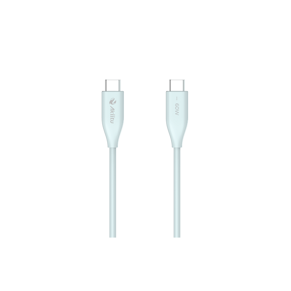CABLE DE CARGA USB-C A C / 1.5 METROS (4.92 PIES) / TECNOLOGIA GAN (NITRURO DE GALIO) / FAST-CHARGING / POTENCIA 60W / VELOCIDAD TRANSFERENCIA 480 MBPS / MATERIAL SILICONA NO T�XICA / CONECTOR ALUMINIO ANODIZADO