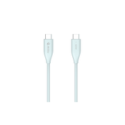 CABLE DE CARGA USB-C A C / 1.5 METROS (4.92 PIES) / TECNOLOGIA GAN (NITRURO DE GALIO) / FAST-CHARGING / POTENCIA 60W / VELOCIDAD TRANSFERENCIA 480 MBPS / MATERIAL SILICONA NO T�XICA / CONECTOR ALUMINIO ANODIZADO