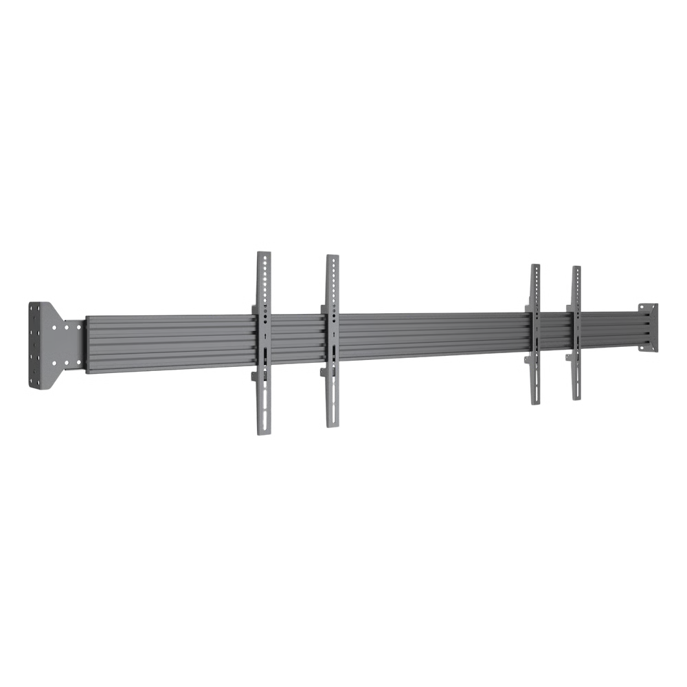 SISTEMA DE MONTAJE EN PARED / RIELES 2000 MM (78.7 IN) / ESTRUCTURA MODULAR / SOPORTE AJUSTABLE / INCLUYE HERRAMIENTAS Y TORNILLERÍA COMPLETA