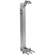 SOPORTE AJUSTABLE 455MM ALUMINIO ANODIZADO