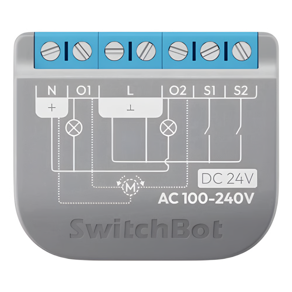 RELAY SWITCH INTELIGENTE 2 CANALES / WIFI + BLE / MEDICIÓN CONSUMO / 10A POR CANAL / PROTECCIÓN SOBRECARGA / COMPATIBLE MATTER / 42 X 36 X 16 MM (1.7 X 1.4 X 0.6 IN)