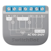 RELAY SWITCH INTELIGENTE 2 CANALES / WIFI + BLE / MEDICIÓN CONSUMO / 10A POR CANAL / PROTECCIÓN SOBRECARGA / COMPATIBLE MATTER / 42 X 36 X 16 MM (1.7 X 1.4 X 0.6 IN)
