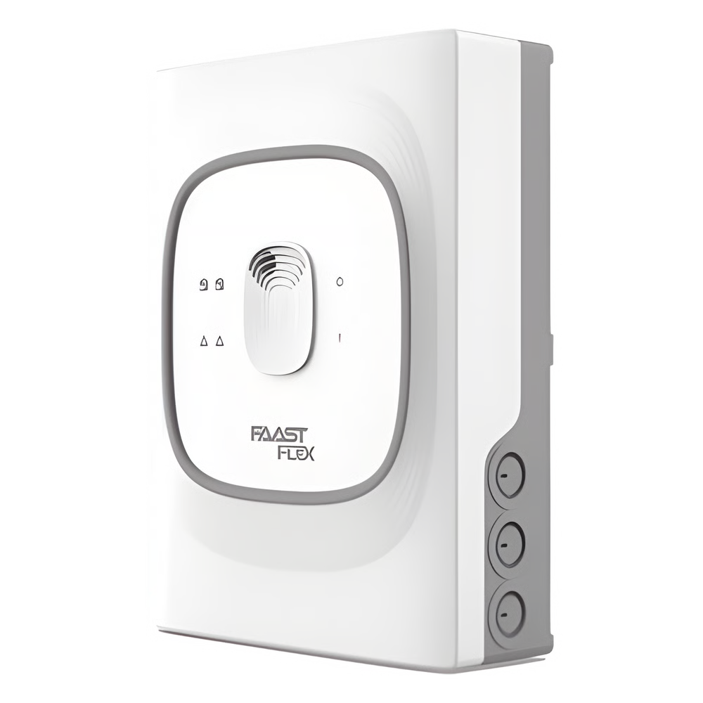 DETECTOR DE HUMO POR ASPIRACIÓN FAAST FLEX / 1 TUBERÍA / 1 ZONA / HASTA 1,600 M² DE COBERTURA / HASTA 105 METROS DE TUBERÍA