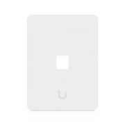 PLACA DE PARED VERTICAL UNIVERSAL PARA KEYSTONE DE 1 PUERTO CON CUBIERTA PINTABLE, ACABADO PERSONALIZABLE, PAQUETE CON 4 PIEZAS