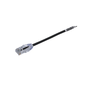 CABLE DE PARCHEO TX6, UTP CAT6, DIAMETRO REDUCIDO (28AWG), COLOR NEGRO, 13.72 METROS (45 PIES)