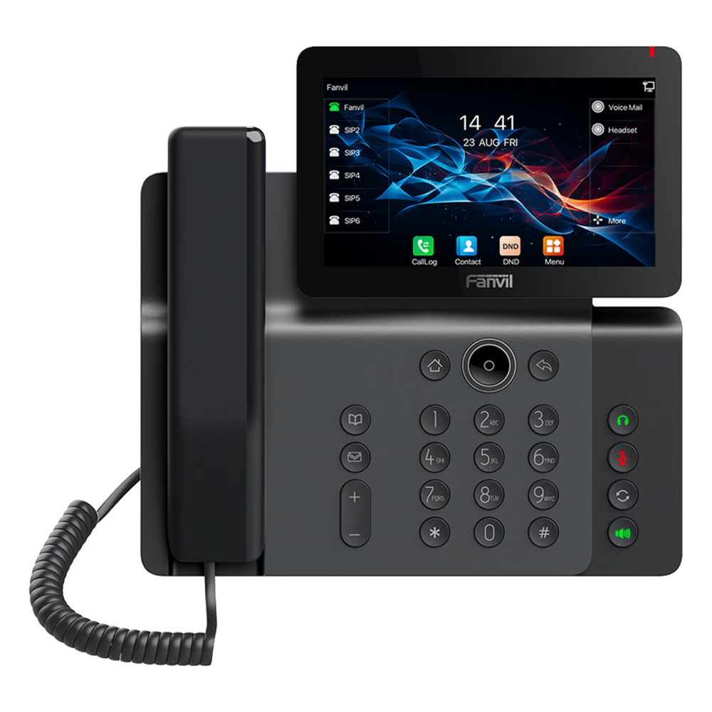 VIDEOTELEFONO IP WI-FI, 20 LINEAS SIP, PUERTOS GIGABIT, POE CON PUERTO USB, BLUETOOTH