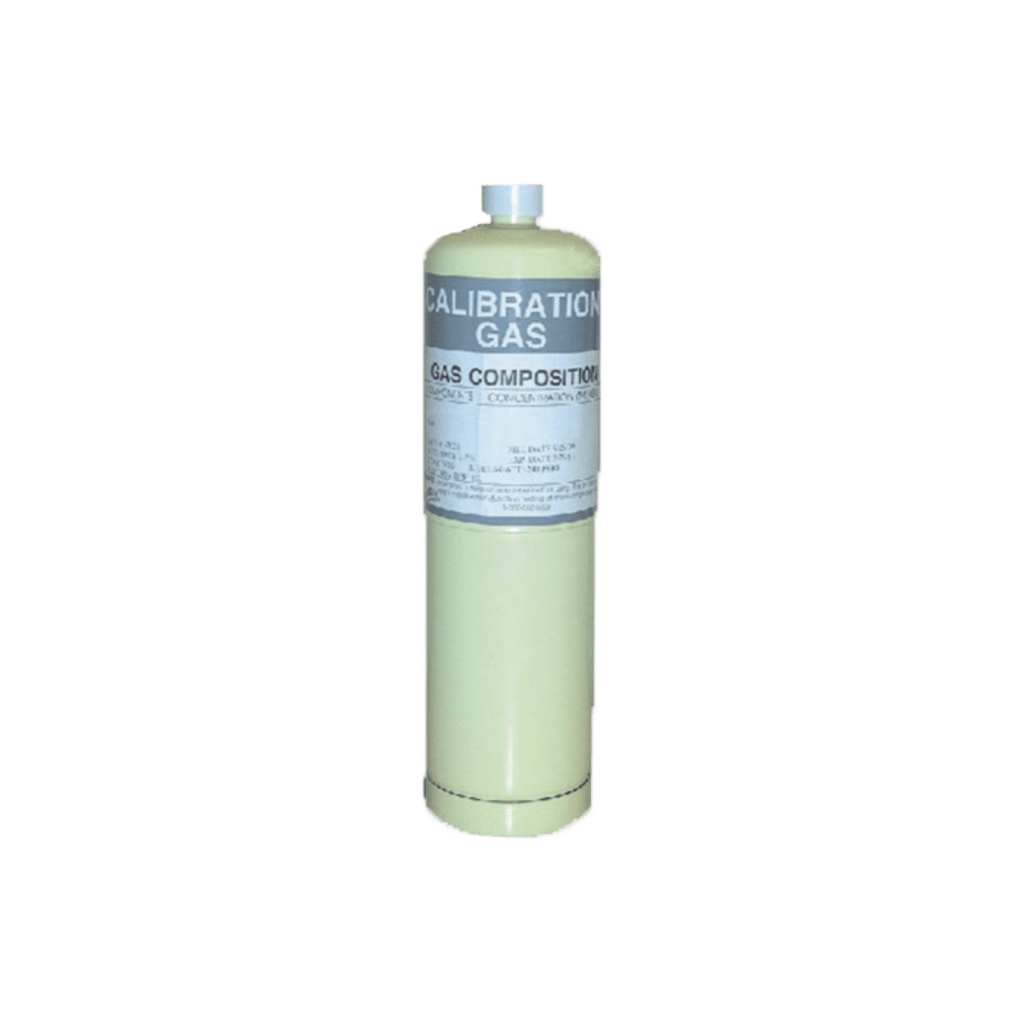 CILINDRO PARA CALIBRACIÓN DE DETECTORES DE GAS HIDROGENO H2 34L A 10% LEL MACURCO
