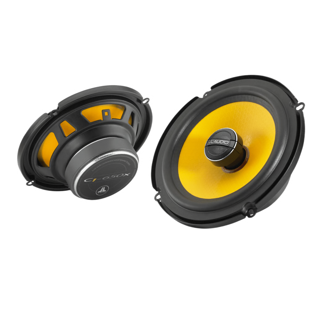 JL AUDIO® C1 / CAR AUDIO / ALTAVOCES COAXIALES BIDIRECCIONALES DE 6,5" / SERIE MXA  / POTENCIA RMS 50 W / CONO DE POLIPROPILENO MINERAL / TWEETER DE CÚPULA DE ALUMINIO / IMPEDANCIA 4 &OMEGA; / CONEXIONES SPADE / DISEÑO PARA AMBIENT