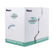 BOBINA DE CABLE UTP 305 METROS (1000 PIES) DE COBRE, TX6000? PANNET, REELEX, AZUL, CATEGORIA 6 MEJORADO (23 AWG), PVC (CM), DE 4 PARES