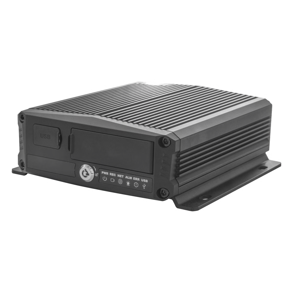 DVR MÓVIL / MULTIPLATAFORMA / 4 CANALES AHD + 2 CANALES IP/ ALMACENAMIENTO EN MEMORIA MICRO SD / H.265 / CHIP IA EMBEBIDO / SOPORTA 4G / GPS
