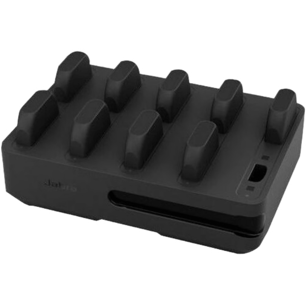 ESTACIÓN DE CARGA 10 BAYS / PARA JABRA PERFORM 75 / ALIMENTACIÓN 12V / CARGA SIMULTÁNEA MÚLTIPLE / LED INDICADORES / CERTIFICACIONES INTERNACIONALES (14217-10))