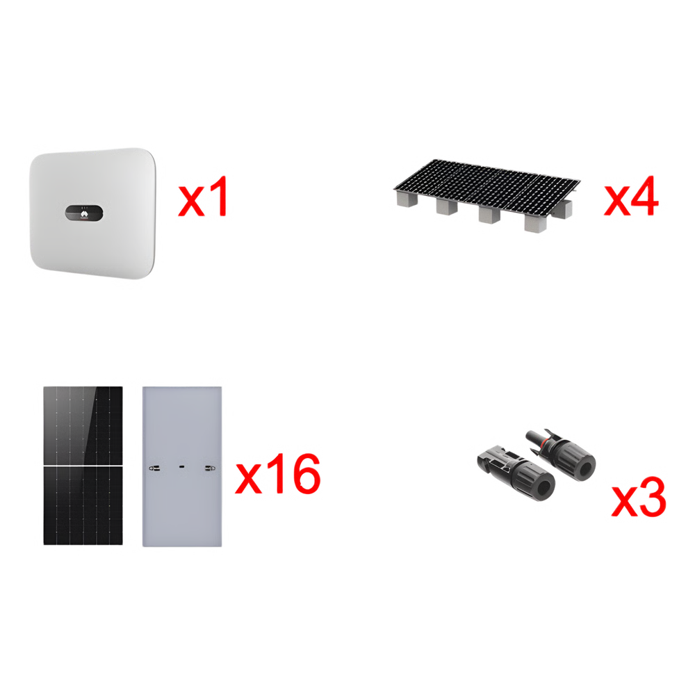 KIT SOLAR INTERCONEXION  / 10KW  220VCA / INVERSOR HUAWEI / MONTAJE INCLUIDO