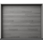 PUERTA DE GARAGE DE ALTA CALIDAD / LINEA CENTRAL / COLOR BLANCO 12X9 PIES,  AISLADA, ESTILO AMERICANA.