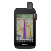 NAVEGADOR GPS OUTDOOR / PANTALLA TÁCTIL WVGA 5" / RESOLUCIÓN 480 X 800 PÍXELES / BATERÍA DE ION-LITIO HASTA 24 HORAS / RESISTENCIA IPX7 / MIL-STD-810 / CÁMARA 8 MP / BRÚJULA DE TRES EJES / COMPATIBLE CON GAR