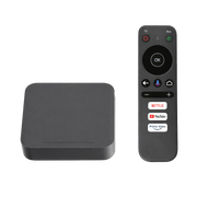 STB 4K ANDROID CON GOOGLE TV / ALTO RENDIMIENTO / CONEXIÓN WI-FI Y POR CABLE / CONTROL REMOTO BLUETOOTH / SALIDA HDMI / SOFTWARE DE GESTION PARA ISP´S