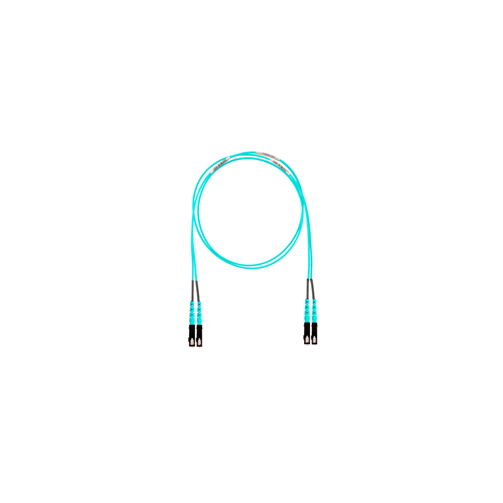 JUMPER DE FIBRA OPTICA MULTIMODO 50/125 OM4, SC-SC DUPLEX, OFNR (RISER), COLOR AQUA, 3 METROS (9.84 PIES)