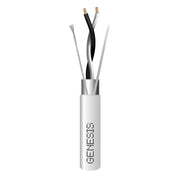 CARRETE DE 305 METROS / CABLE 2 X 22 AWG / COLOR BLANCO / BLINDADO / PLENUM / TRENZADO PARA APLICACIONES DE TRANSMISIÓN DE DATOS A ALTA VELOCIDAD PARA AUTOMATIZACIÓN, EIA-485, BACNET Y OTROS SISTEMAS DE COMUNICACIÓN