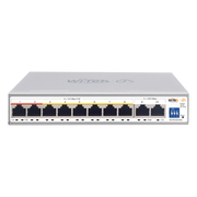 SWITCH POE / ADMINISTRACIÓN EN LA NUBE / CON 8 PUERTOS 10/100 MBPS POE AF/AT / 2 PUERTOS UPLINK 10/100/1000 MBPS / PRESUPUESTO 100 W / POE HASTA 250 METROS / SOPORTA PROTOCOLO ONVIF