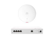 KIT DEMO DE ROUTER MULTI-SERVICIO / 1 PUERTO 10/100/1000 MBPS(WAN) / 4 PUERTOS 10/100/1000 MBPS(LAN) POE / 50W + PUNTO DE ACCESO WI-FI 6 / 1.775 GBPS / MU-MIMO 2X2 (2.4GH Y 5GHZ) / SMART ANTENNA MÁS COBERTURA / INSTALACIÓN EN TECHO Y PARED