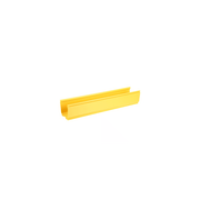 CANALETA FIBERRUNNER™ 4X4, DE PVC RÍGIDO, COLOR AMARILLO, 10 FT. DE LARGO