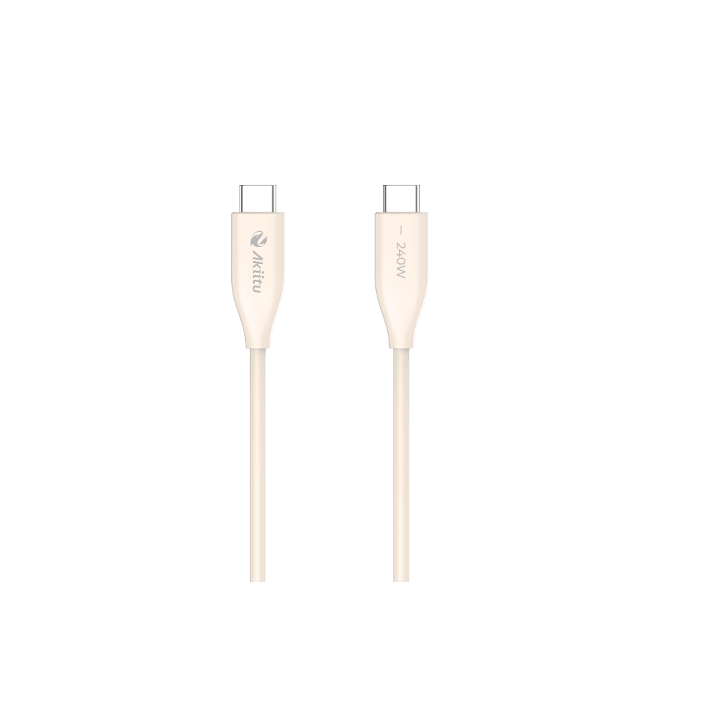 CABLE DE CARGA USB-C A C / 1.5 METROS (4.92 PIES) / TECNOLOGIA GAN (NITRURO DE GALIO) / FAST-CHARGING / POTENCIA 60W / VELOCIDAD TRANSFERENCIA 480 MBPS / MATERIAL SILICONA NO TOXICA / CONECTOR ALUMINIO ANODIZADO