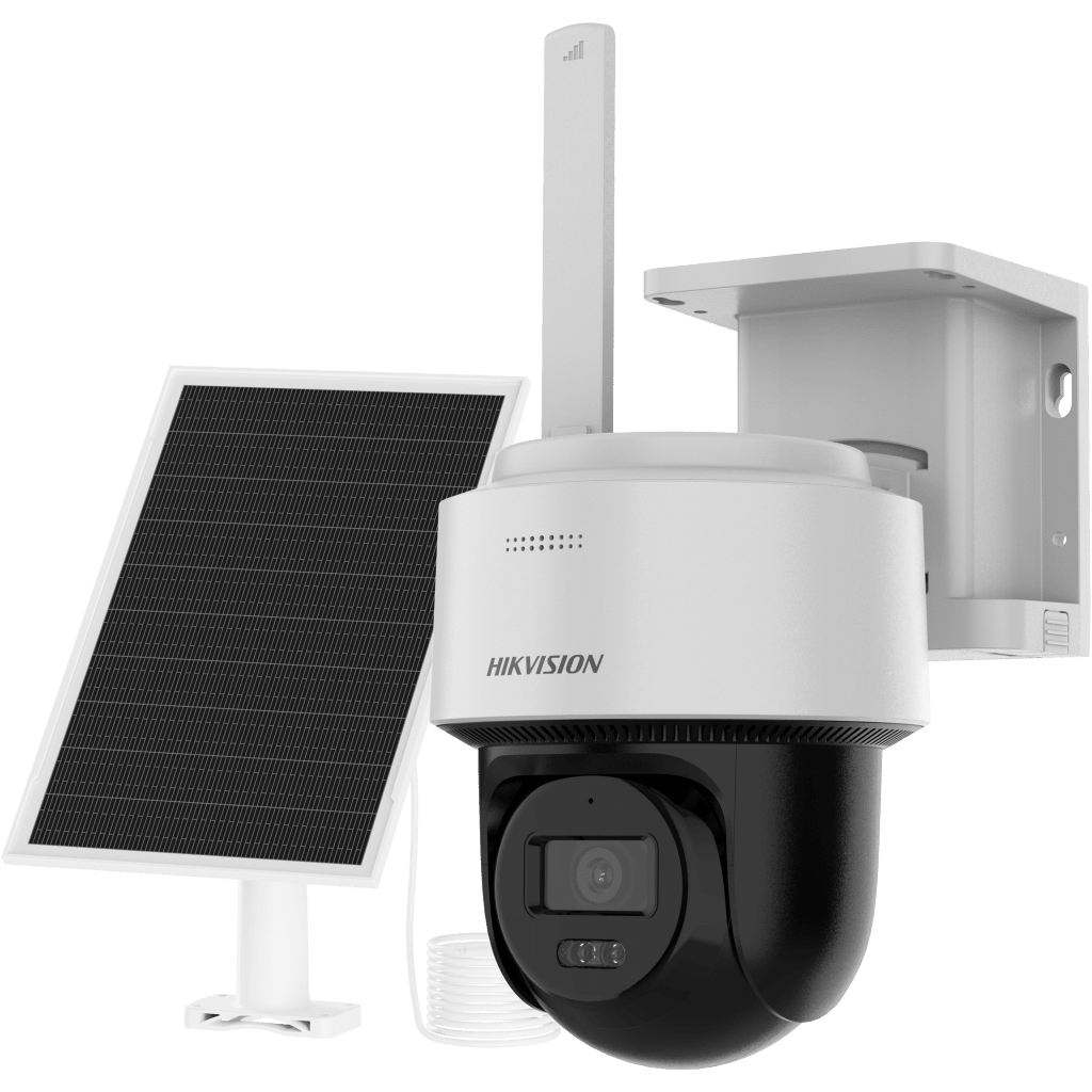 KIT SOLAR IP ALL IN ONE / DOBLE DETECCIÓN (RADAR + PIR) / PT IP 4 MEGAPIXEL / LENTE 2.8 MM / PANEL SOLAR / BATERÍA DE RESPALDO DE LITIO 50.76WH (HASTA 1.5 DÍAS) / CONEXIÓN 4G / AUDIO DE DOS VÍAS / ACCESORIOS DE INST. / D-Cámaras IP y NVRs-HIKVISION-Bsai Seguridad & Controles