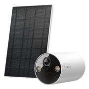 KIT CÁMARA SEGURIDAD SOLAR / 2K 3MP (2304×1296 PX) / VISIÓN NOCTURNA COLOR / BATERÍA 6400 MAH 180 DÍAS / IP65 / PANEL SOLAR INTEGRADO / DETECCIÓN IA PERSONAS / AUDIO BIDIRECCIONAL