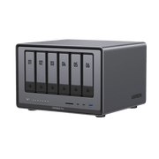 NAS UGREEN NASYNC DXP6800 PRO / INTEL CORE I5-1215U 10 NÚCLEOS / 6 BAHÍAS SATA + 2 M.2 NVME / 2 PUERTOS THUNDERBOLT 4 / 2 PUERTOS 10GBE / 8K HDMI / PCIE 4.0 X4 / DDR5 HASTA 64GB / COMPATIBILIDAD MULTIPLATAFORMA