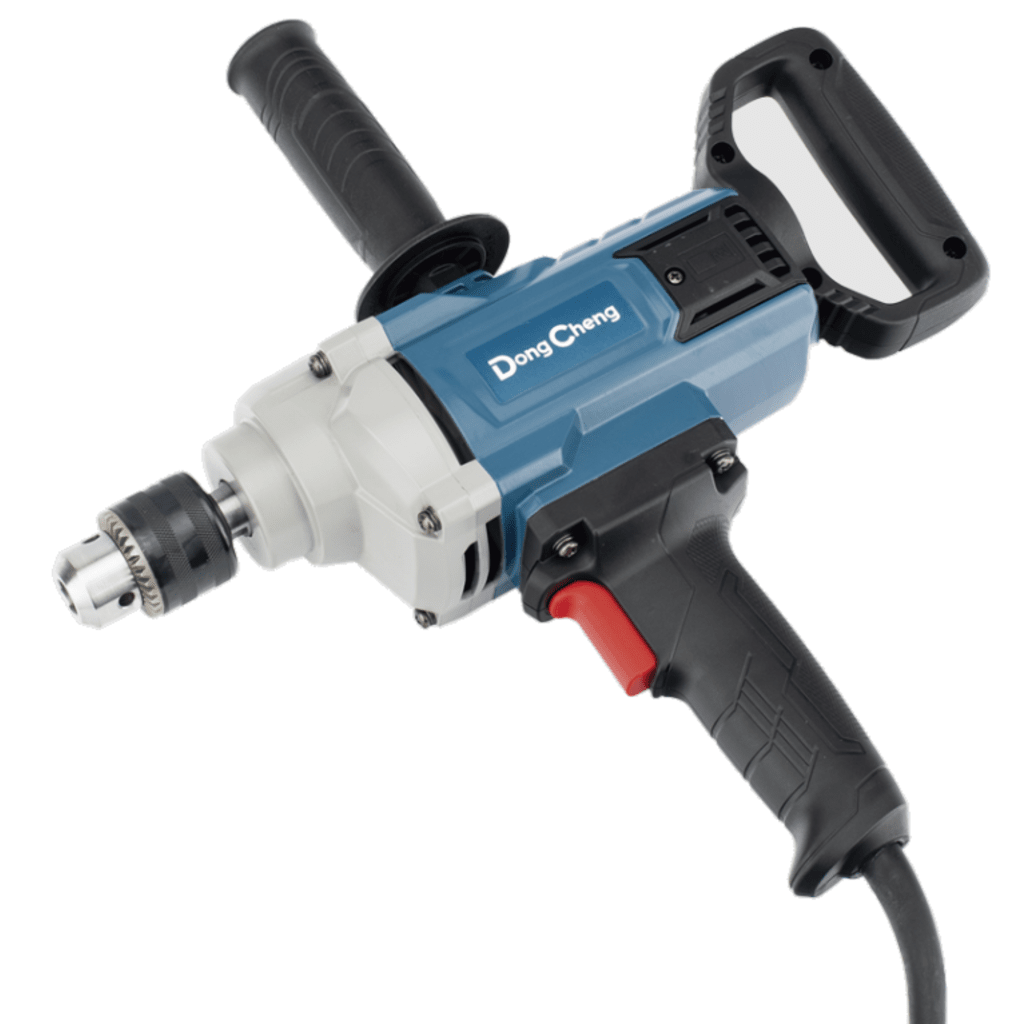 TALADRO INDUSTRIAL TIPO ESPADA DE 1650W, BROQUERO DE 1/2 IN. 110 VCA-Herramientas-DONGCHENG-Bsai Seguridad & Controles