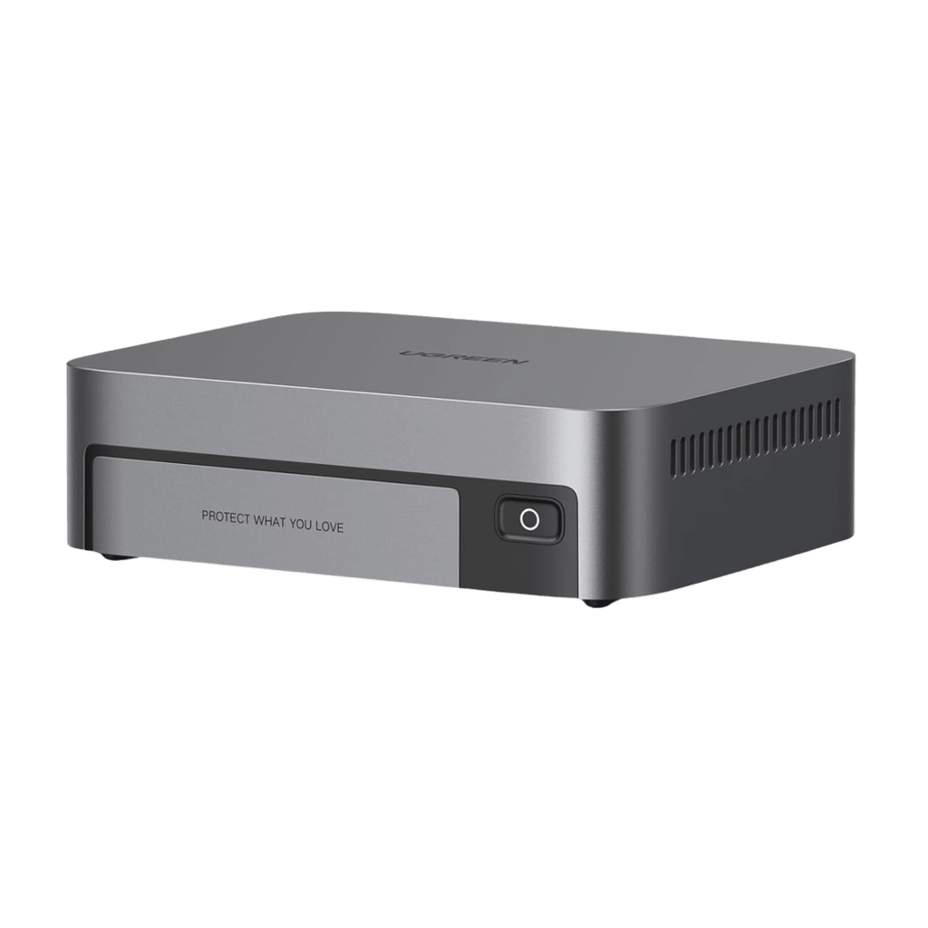 NAS UGREEN NASYNC DXP480T PLUS / INTEL CORE I5-1235U 10 NÚCLEOS / 4 RANURAS SSD M.2 NVME PCIE 4.0 Y 3.0 / 10GBE ETHERNET / THUNDERBOLT 4 40 GBPS / HDMI 8K / MEMORIA DDR5 EXPANDIBLE HASTA 64 GB