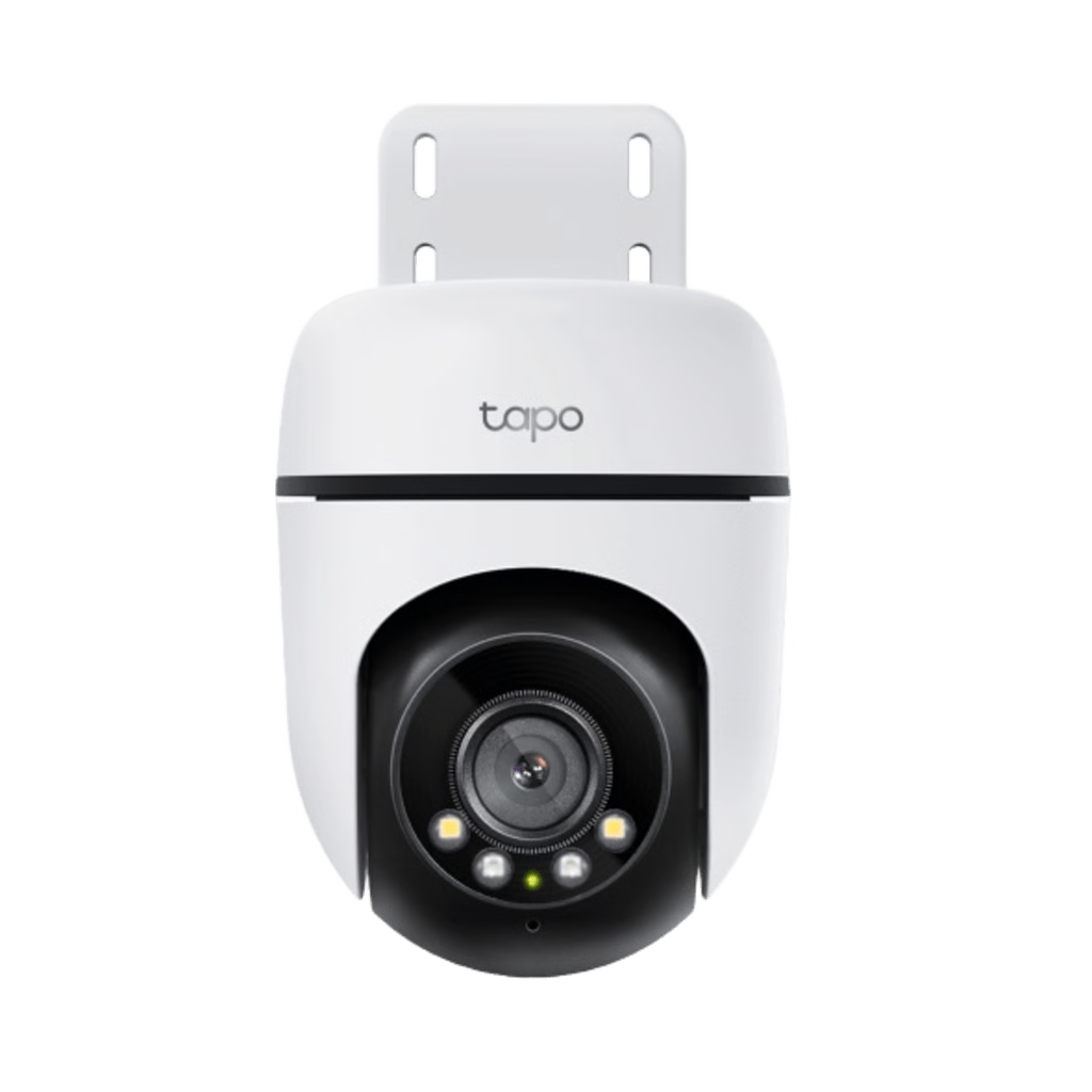 CÁMARA DE SEGURIDAD PTZ EXTERIOR WI-FI / 2K 3 MEGAPIXEL (2304×1296) / 360° PANORÁMICA HORIZONTAL + 130° VERTICAL / SEGUIMIENTO INTELIGENTE DE MOVIMIENTO / VISIÓN NOCTURNA A COLOR / IP65 / COMPATIBLE ALEXA Y GOOGLE HOME