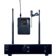 SISTEMA DE MICRÓFONO INALÁMBRICO | RECEPTOR UN CANAL U-BAND 540-690 MHZ | MICRÓFONO DE SOLAPA DIGITAL | MODULACIÓN PI/4-DQPSK | PANTALLA TFT-LCD 2.2" | ENCRIPCIÓN DE AUDIO | AUTONOMÍA >10 HORAS