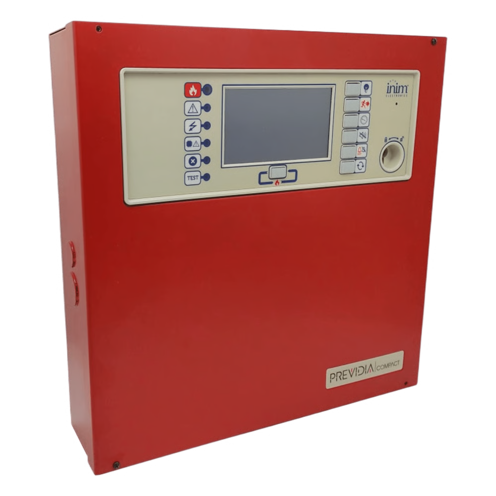 CENTRAL DE DETECCIÓN DE INCENDIO PREVIDIA COMPACT | SISTEMA ANALÓGICO DIRECCIONABLE | 1 LOOP HASTA 240 PUNTOS EN CUALQUIER COMBINACIÓN | GESTIÓN CLOUD INTEGRADA | CERTIFICACIONES EN54-2/4/21 | UL