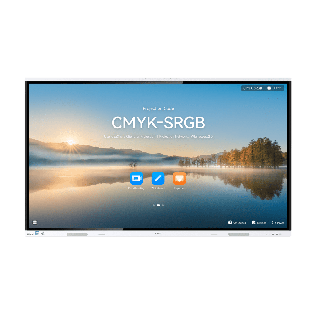 PANTALLA INTERACTIVA IDEAHUB BOARD 3 PRO DE 65'' PARA COLABORACIÓN INTELIGENTE, 4K, HARMONY OS, WI-FI 6