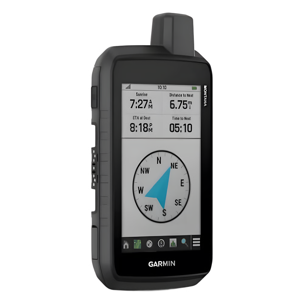MONTANA® 710 / PANTALLA TÁCTIL WVGA 5" / VIDRIO QUÍMICAMENTE REFORZADO / RESISTENCIA AL AGUA IPX7 / MIL-STD-810 / BATERÍA ION LITIO HASTA 24 HORAS / SENSORES GPS-GLONASS-GALILEO / INTERFAZ USB-C / MAP