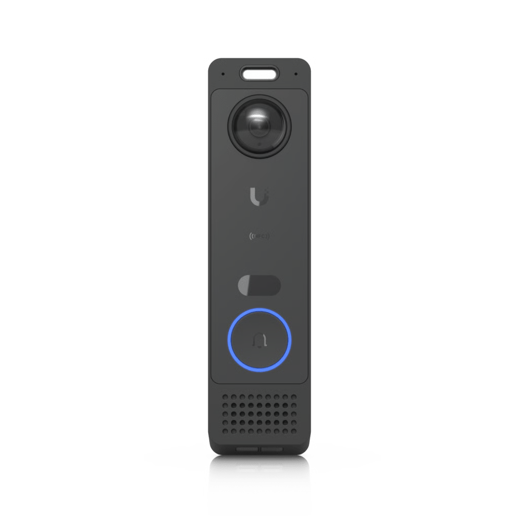 UNIFI PROTECT G6 ENTRY – VIDEO PORTERO PARA ACCESO CON AUDIO BIDIRECCIONAL, DETECCIONES INTELIGENTES Y RECONOCIMIENTO FACIAL, CON VISIÓN NOCTURNA IR, ACCESO POR NFC